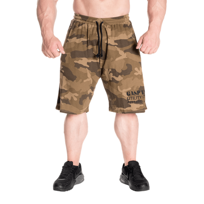 Gasp Thermal Shorts Green Camoprint