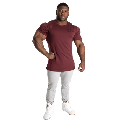 Gasp 89 Classic Tapered Tee Maroon