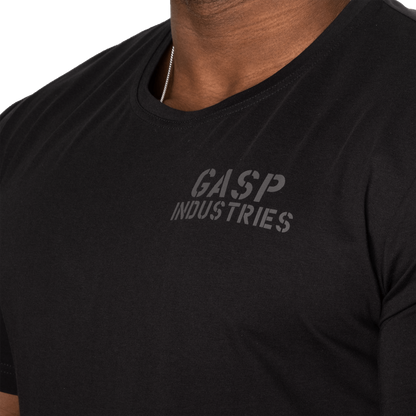 Gasp 89 Classic Tapered Tee Black