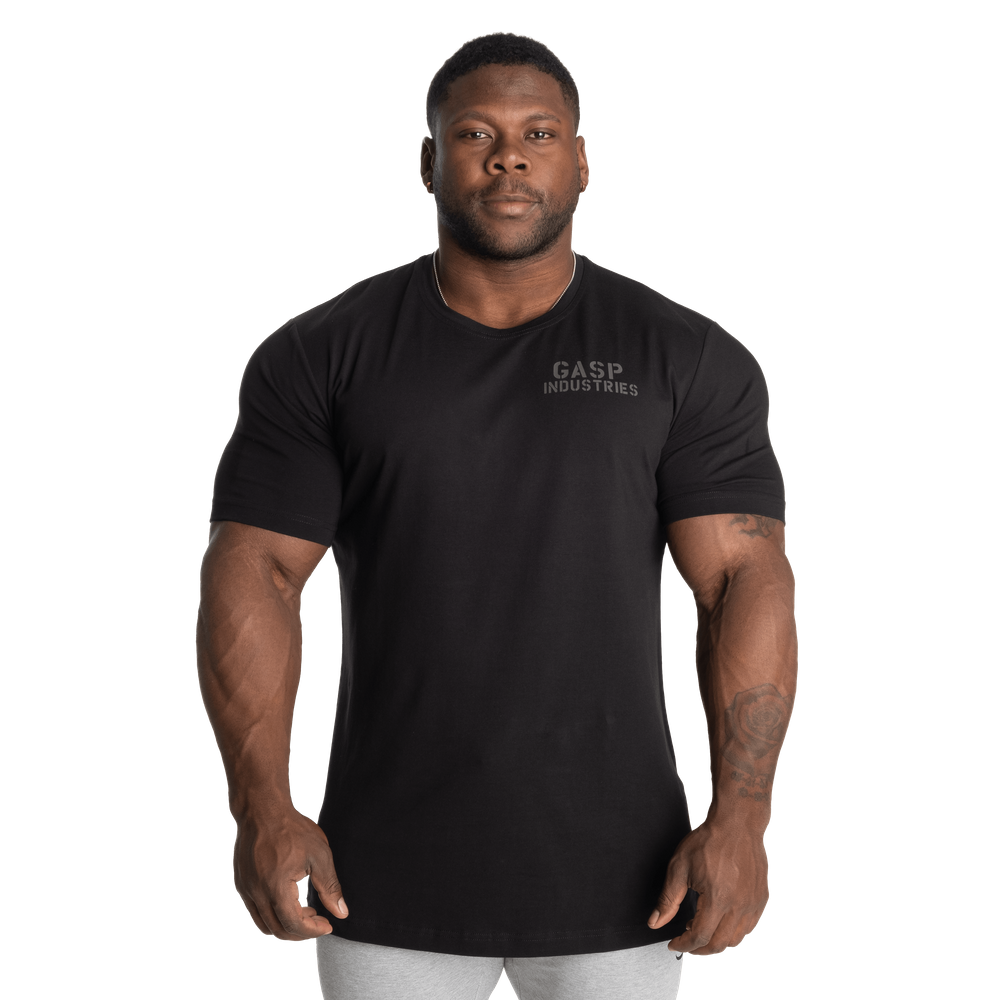 Gasp 89 Classic Tapered Tee Black