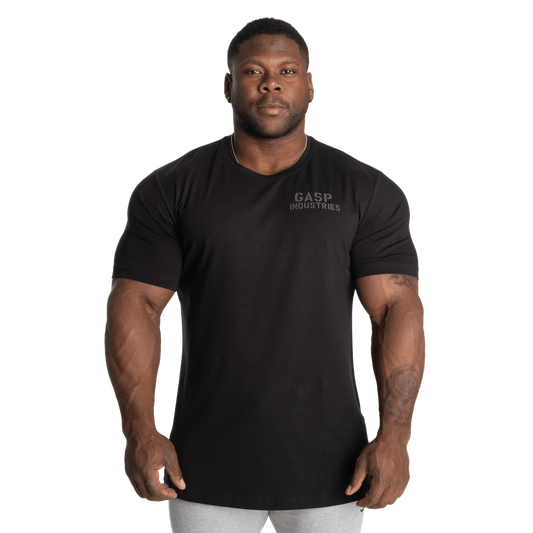 Gasp 89 Classic Tapered Tee Black