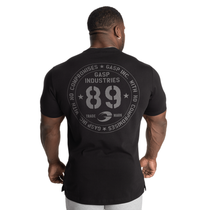 Gasp 89 Classic Tapered Tee Black