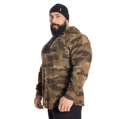 Gasp LS Thermal Hoodie Green Camoprint