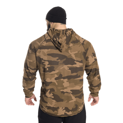 Gasp LS Thermal Hoodie Green Camoprint
