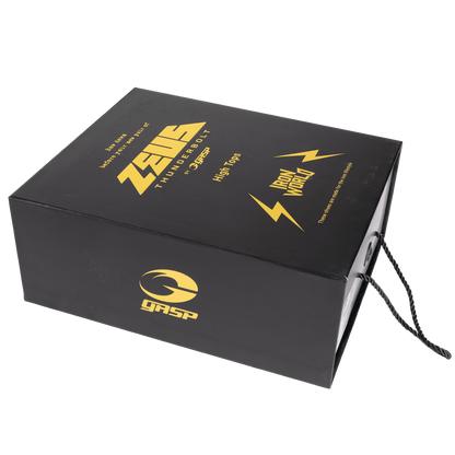 Gasp Zeus Thunderbolt Hi Tops Black