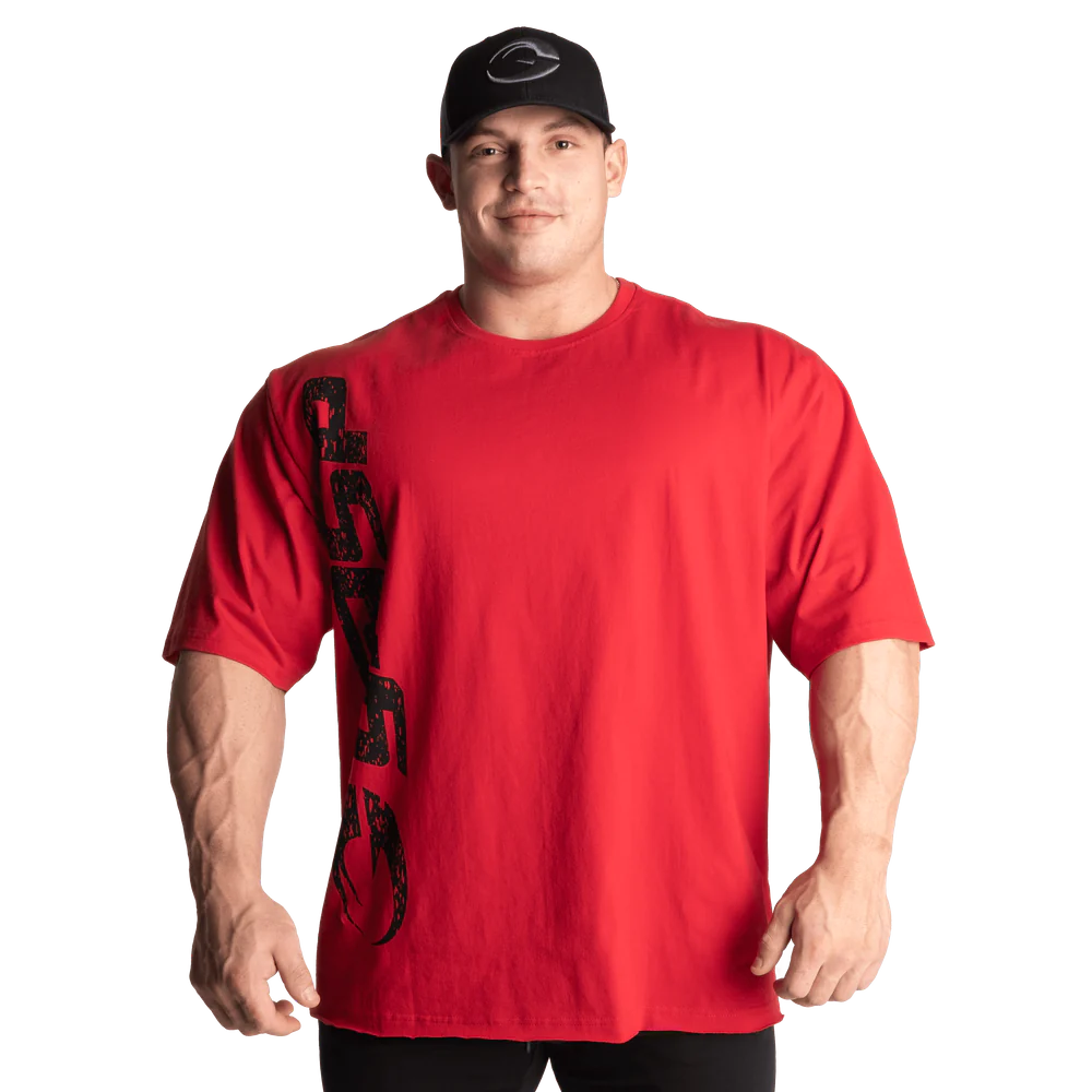 Gasp Iron Tee Chili Red