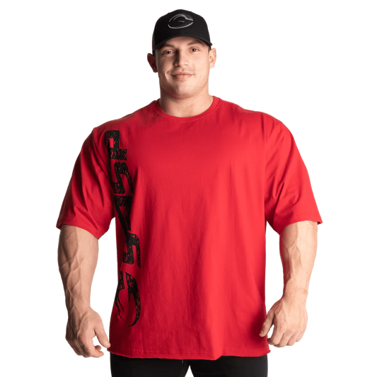 Gasp Iron Tee Chili Red