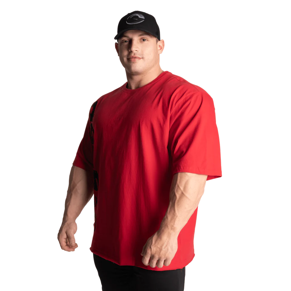 Gasp Iron Tee Chili Red
