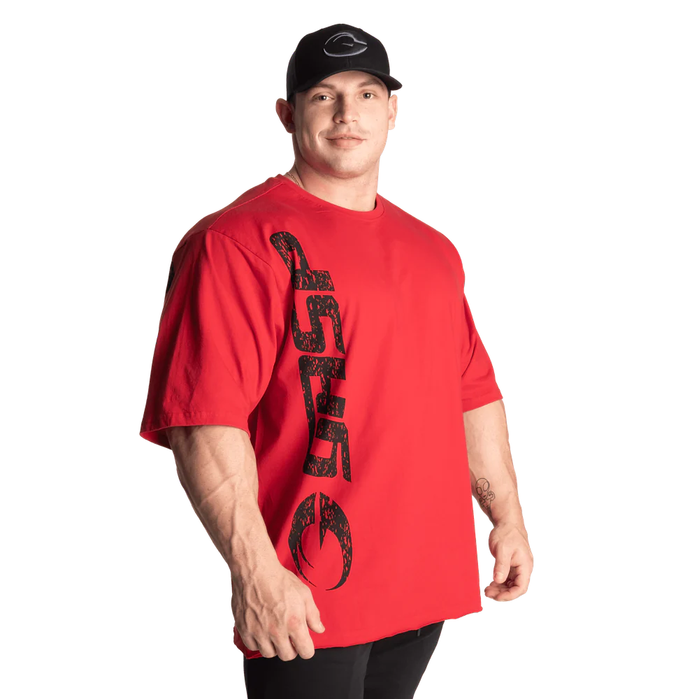 Gasp Iron Tee Chili Red