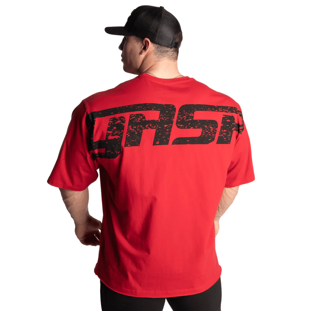 Gasp Iron Tee Chili Red