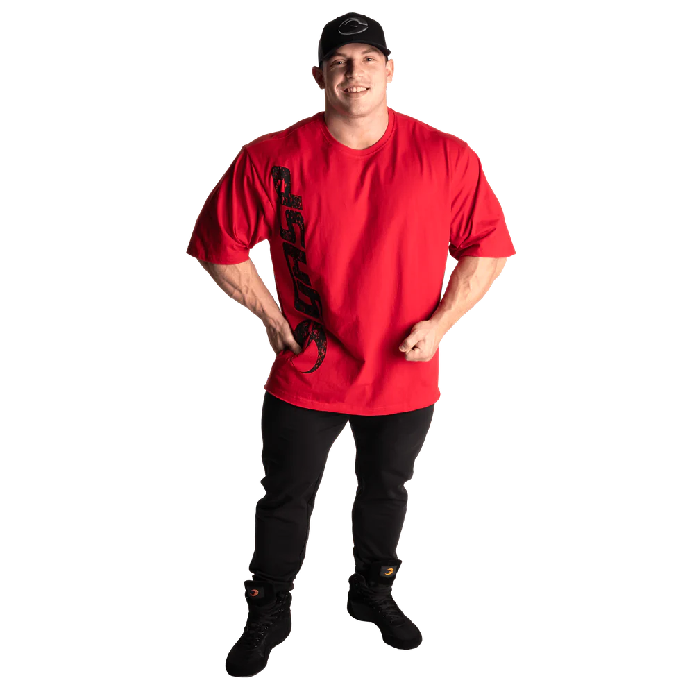 Gasp Iron Tee Chili Red