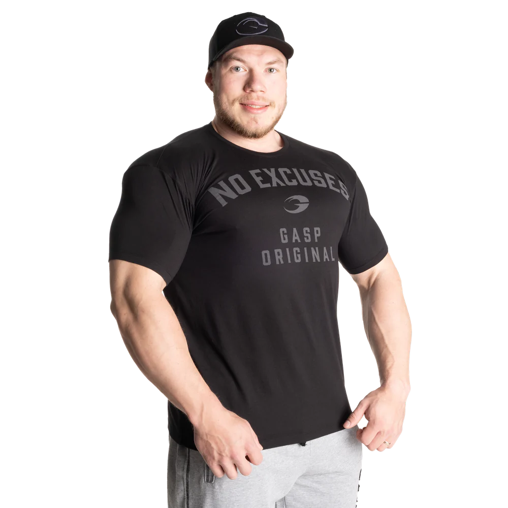 Gasp Atlas Tee No Excuses Black