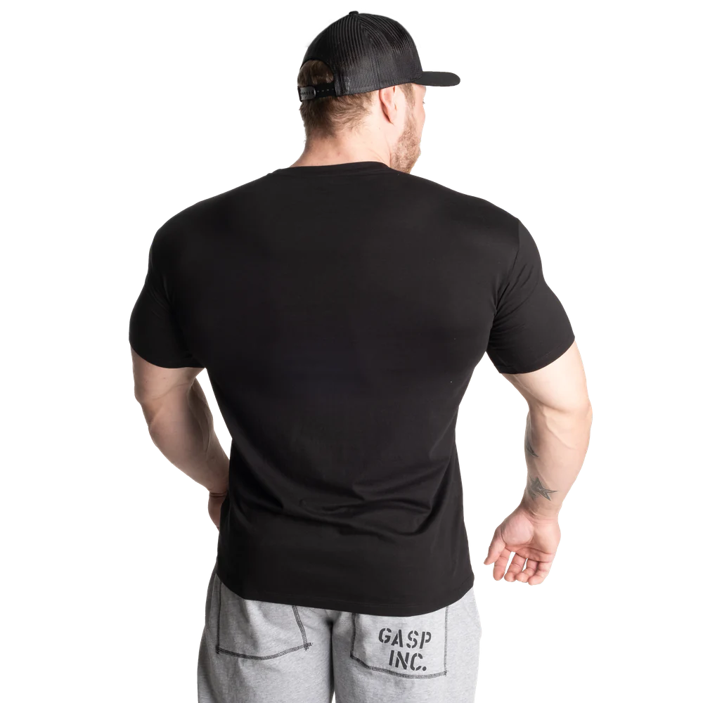 Gasp Atlas Tee Iron World Black