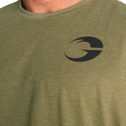 Gasp Division Iron Tee Army Green