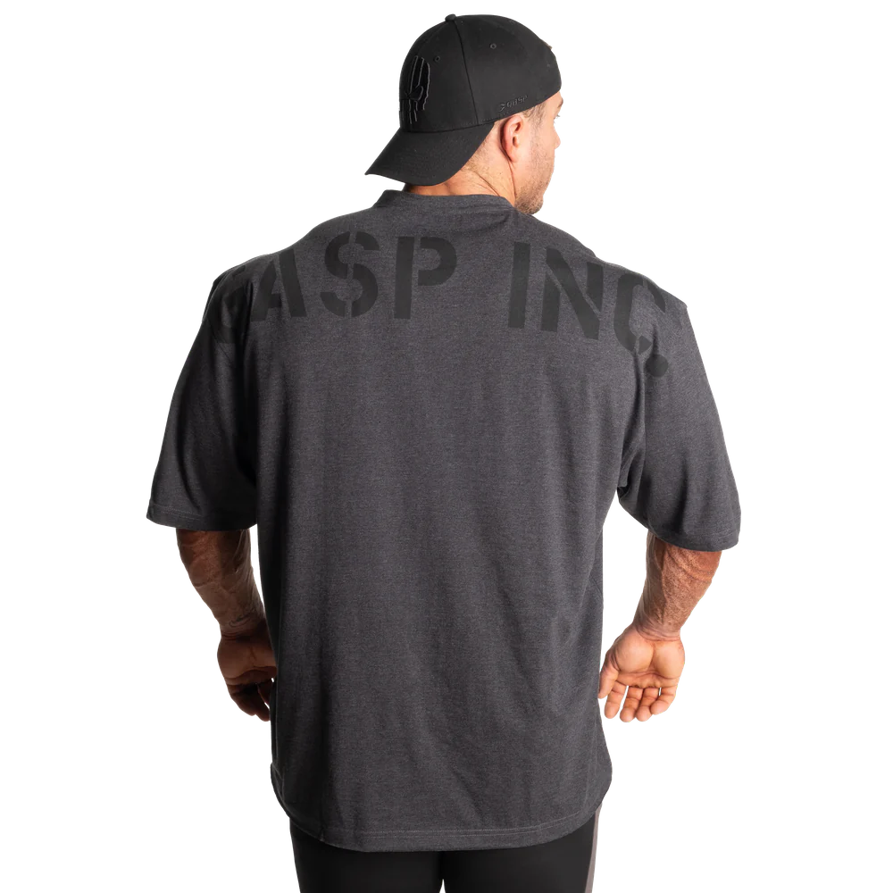 Gasp Division Iron Tee Grey