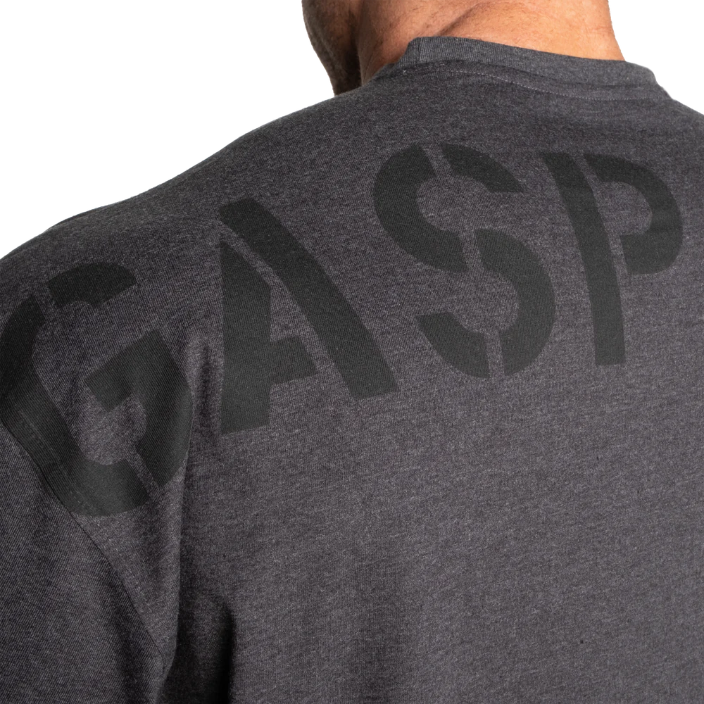 Gasp Division Iron Tee Grey