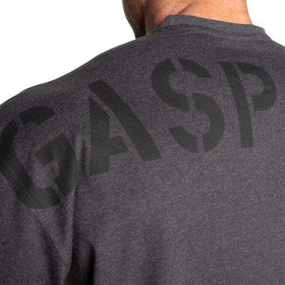 Gasp Division Iron Tee Grey