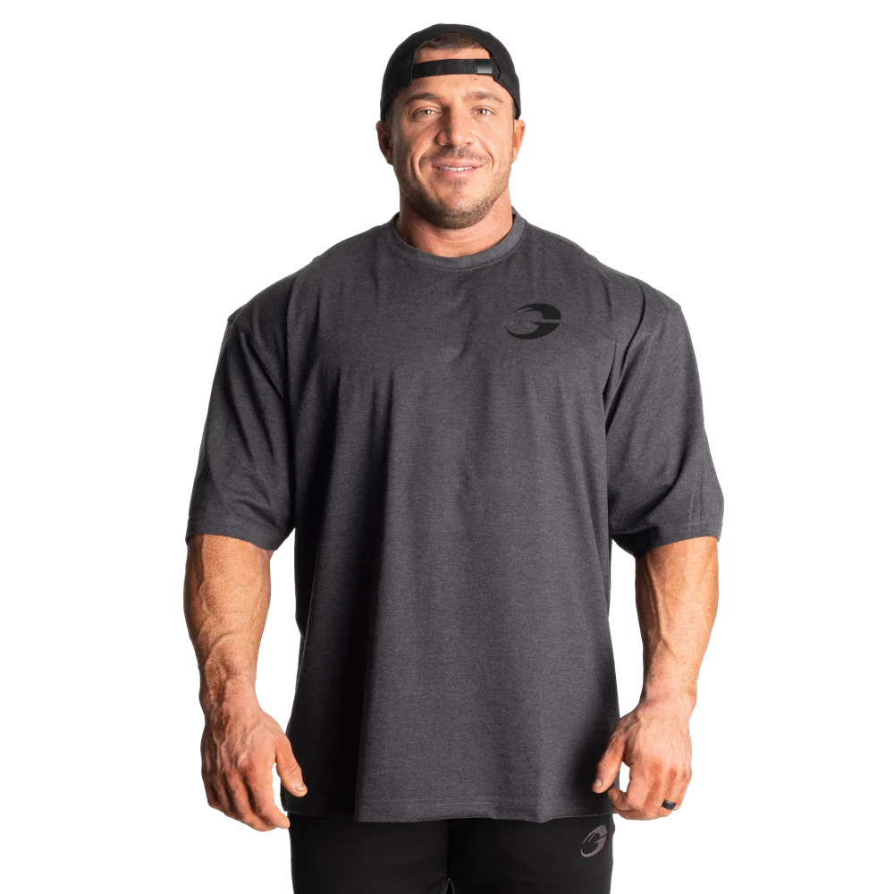Gasp Division Iron Tee Grey