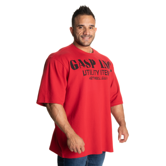 Gasp Iron Thermal Tee Chili Red