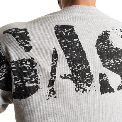 Gasp Iron Thermal Tee Grey Melange