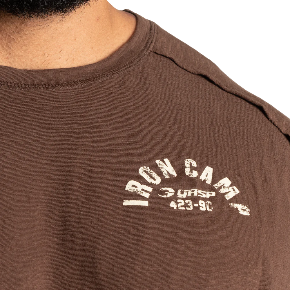 Gasp Throwback LS Tee Timber