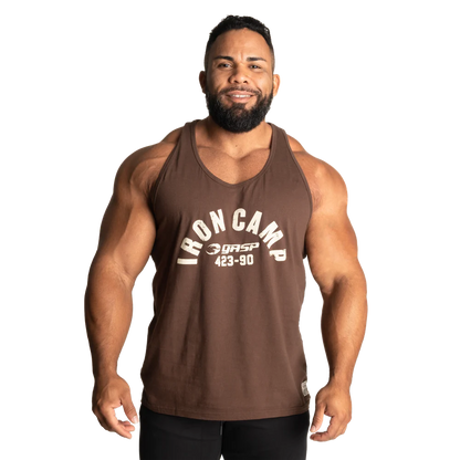 Gasp Throwback Tank Timber