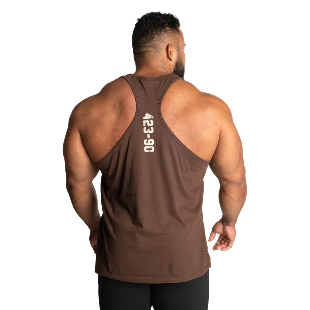 Gasp Throwback Tank Timber