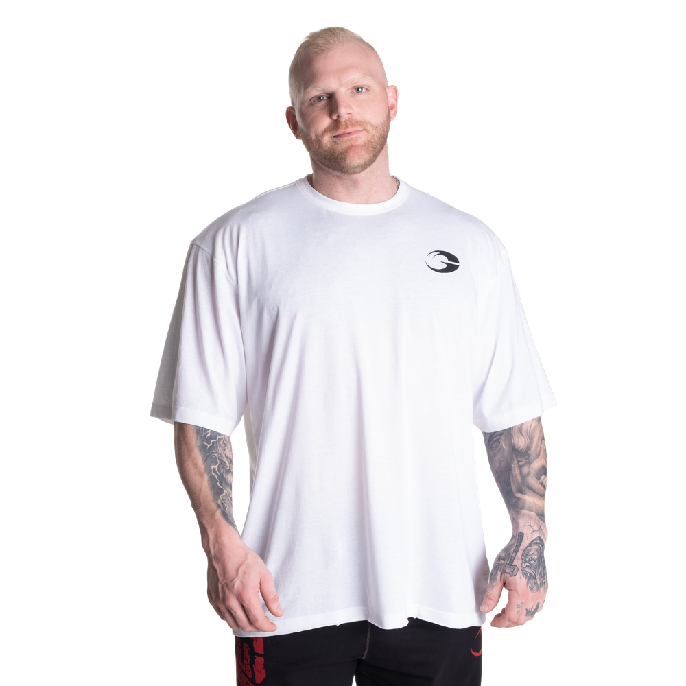 Gasp Division Iron Tee White