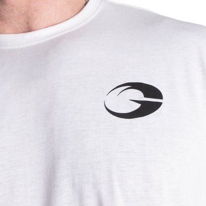 Gasp Division Iron Tee White