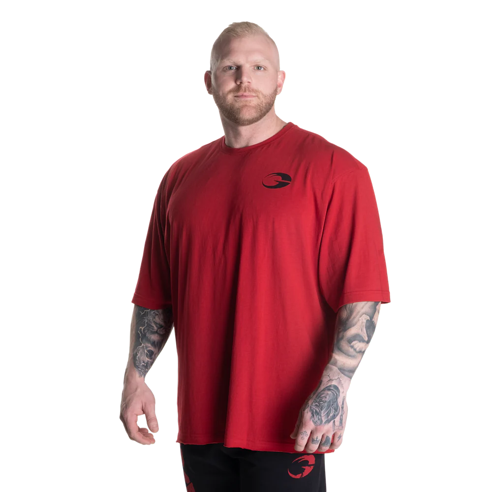 Gasp Division Iron Tee Chili Red
