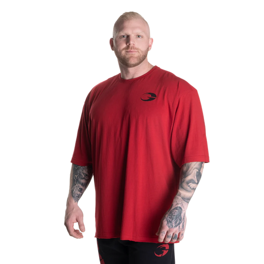 Gasp Division Iron Tee Chili Red