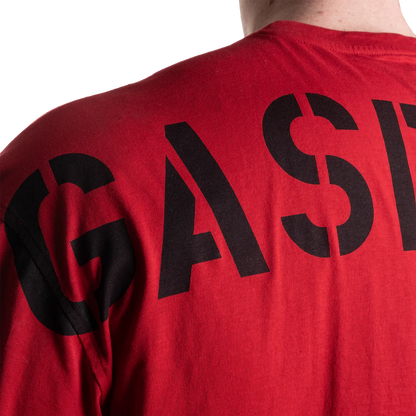 Gasp Division Iron Tee Chili Red