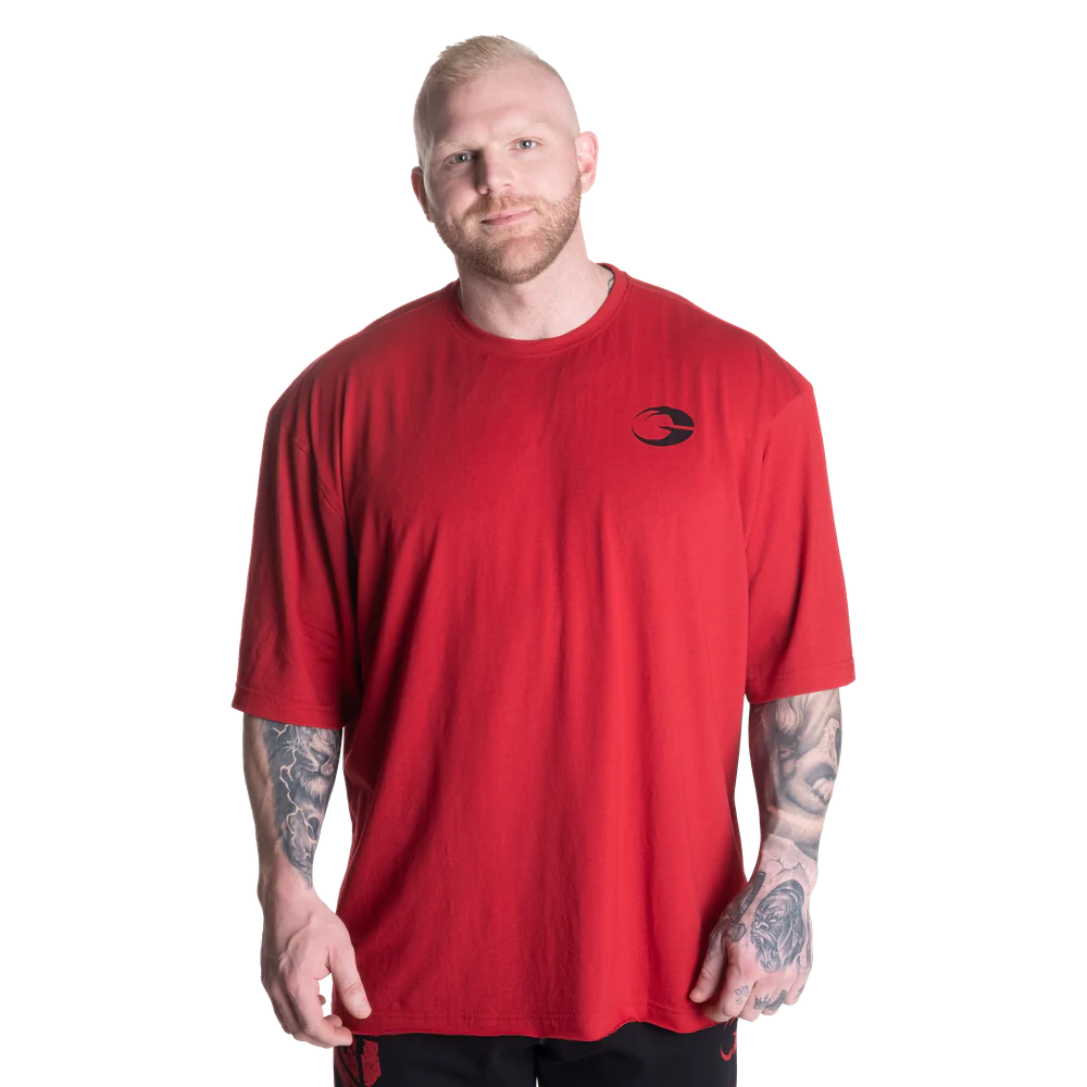 Gasp Division Iron Tee Chili Red