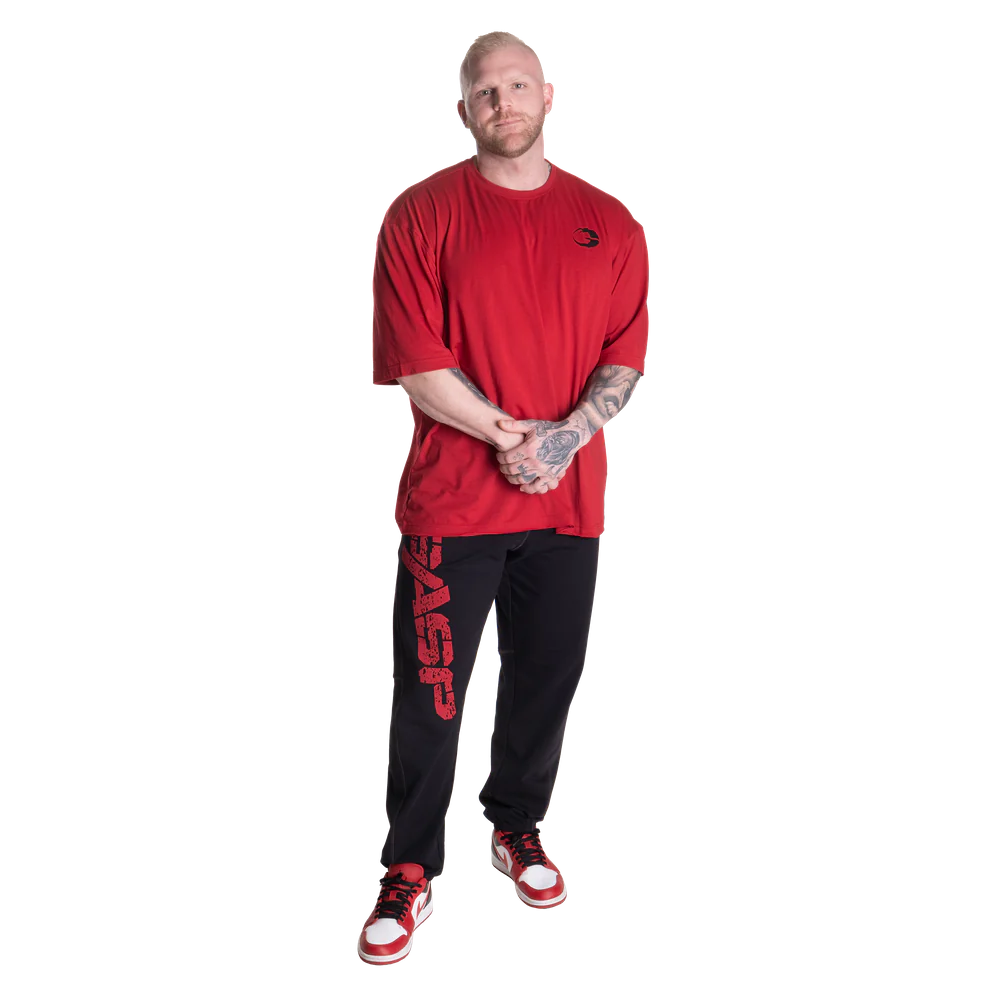 Gasp Division Iron Tee Chili Red
