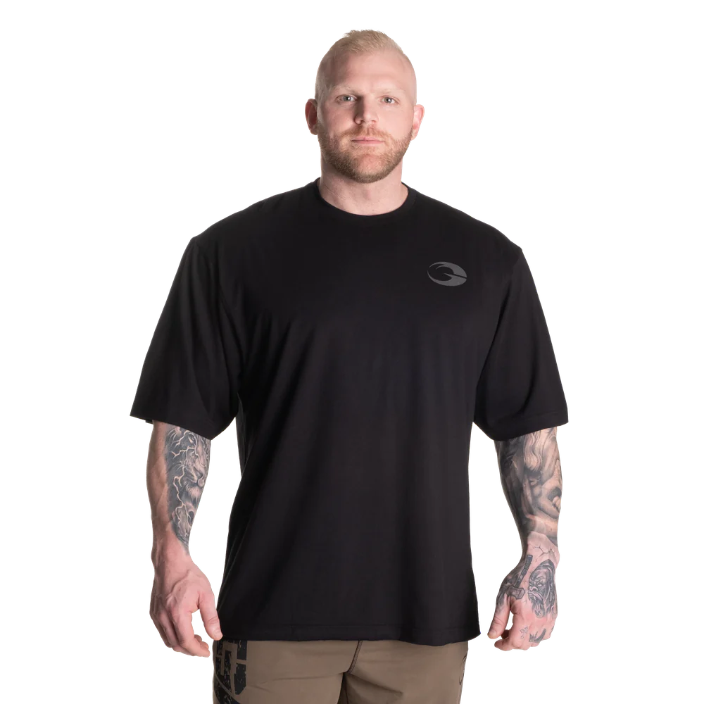Gasp Division Iron Tee Black