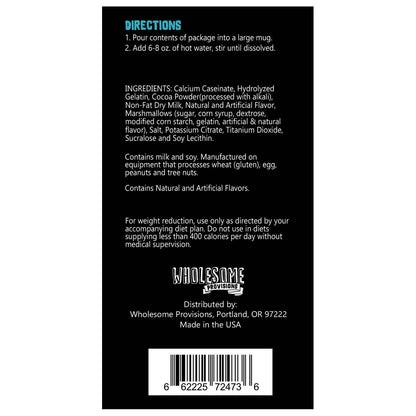 Wholesome Provisions - Protein Hot Cocoa with Marshmallow - 175g