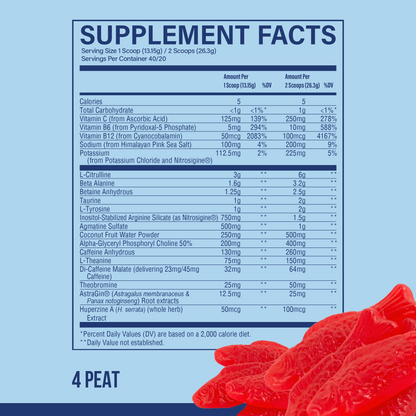CBum Series - Thavage Pre Workout - 40 serving