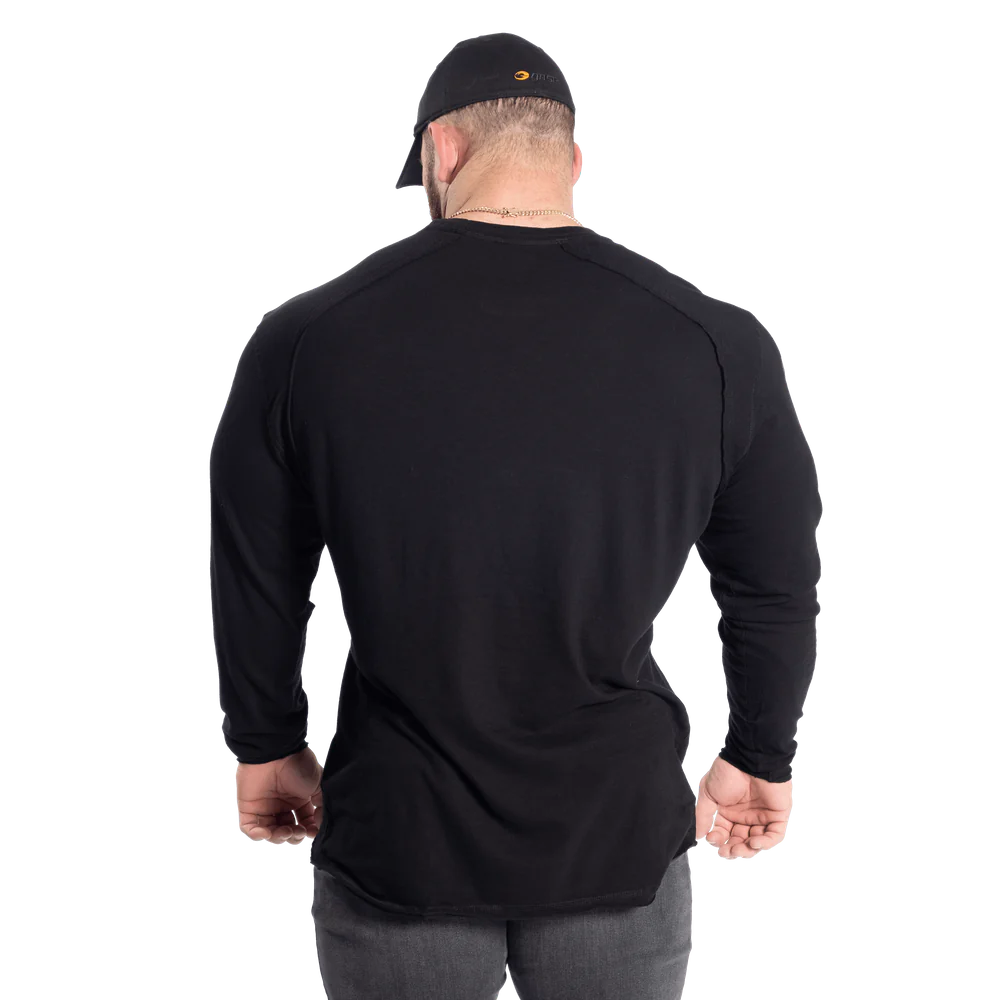 Gasp Throwback LS Tee Black