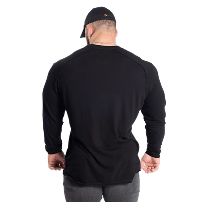 Gasp Throwback LS Tee Black
