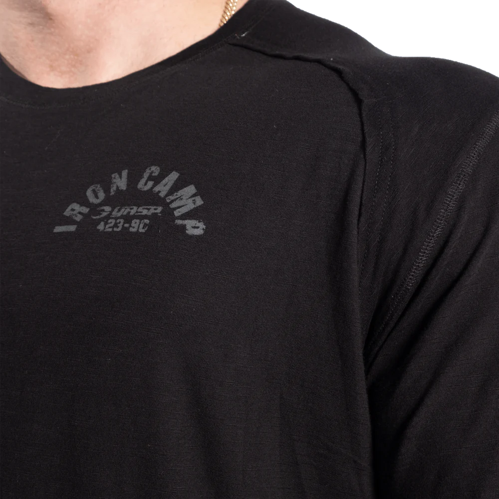 Gasp Throwback LS Tee Black
