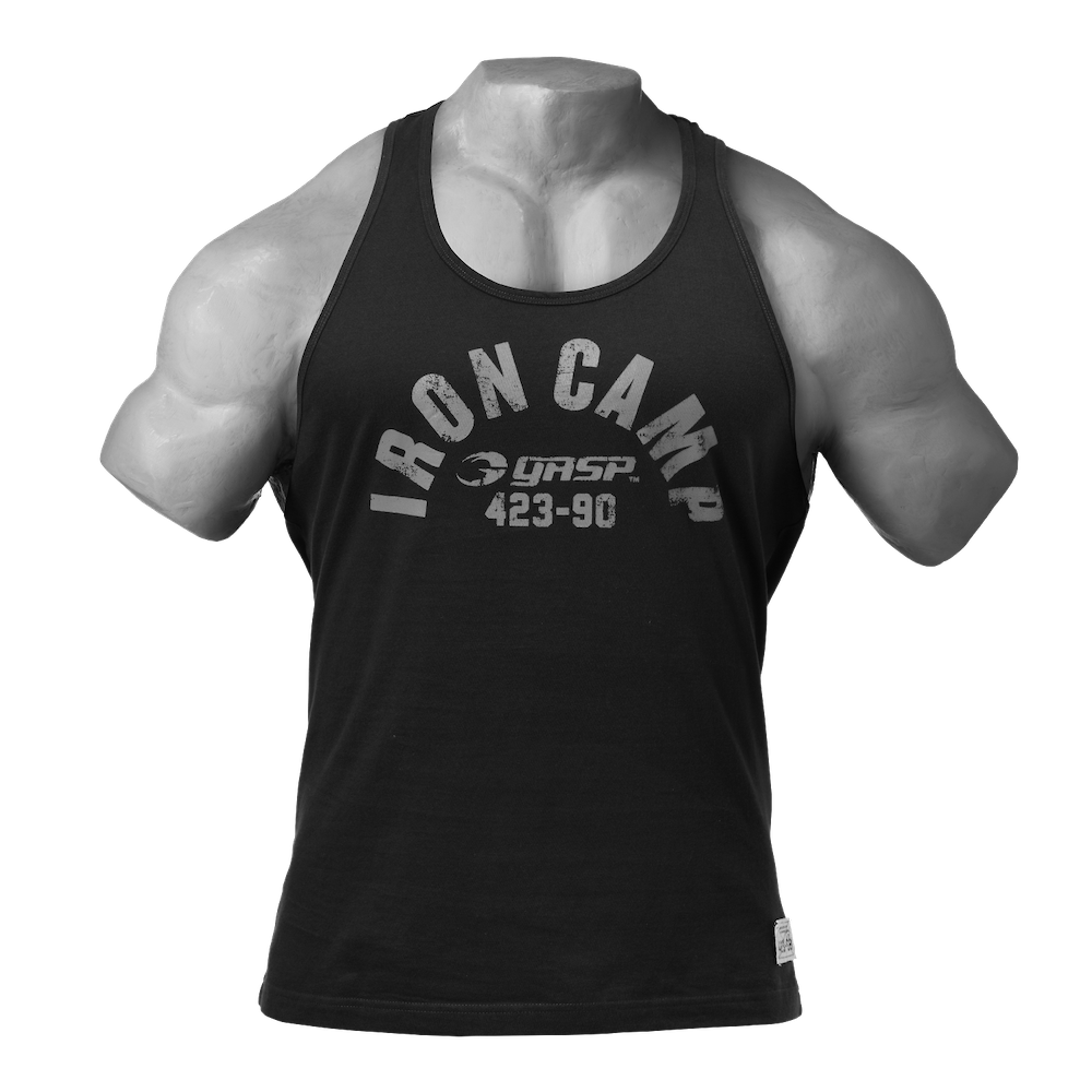 Gasp Throwback Tank Washed Black