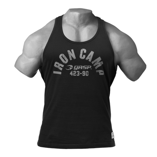 Gasp Throwback Tank Washed Black
