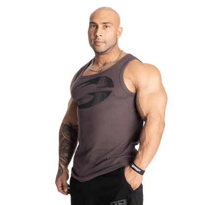 Gasp Original Ribbed Tank Grey