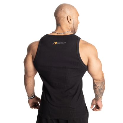 Gasp Original Ribbed Tank Black