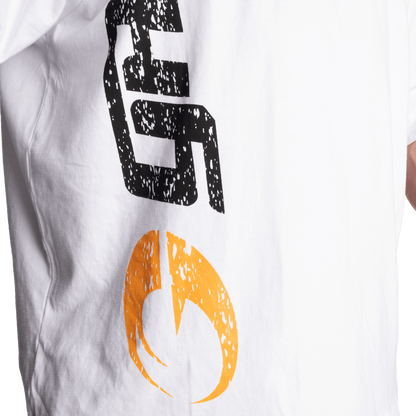 Gasp Iron Tee White