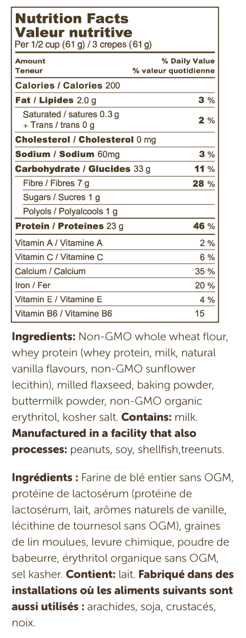 Flourish - Healthy Protein Pancake Mix - 430g