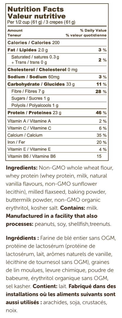 Flourish - Healthy Protein Pancake Mix - 430g