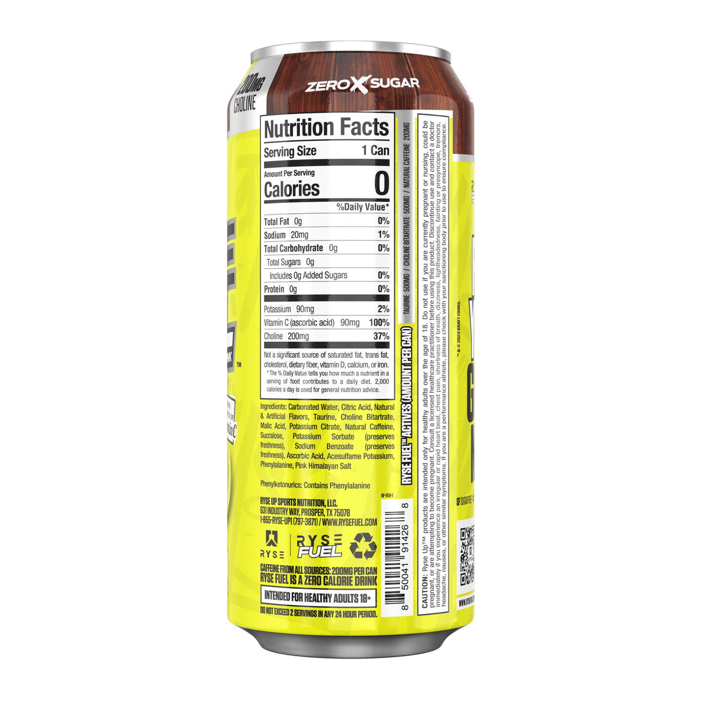 Ryse Supps -  Fuel Energy Drink USA - 473ml