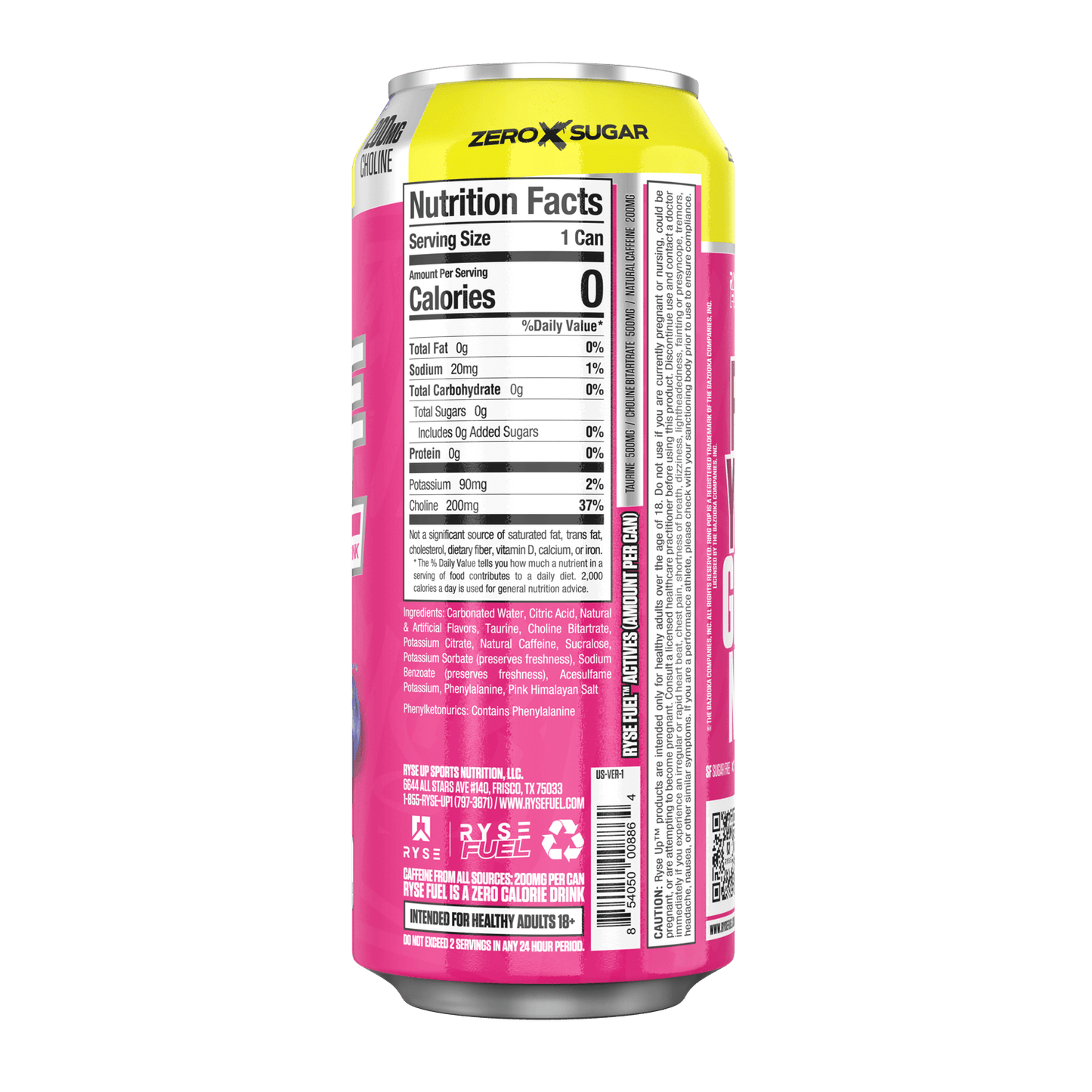 Ryse Supps -  Fuel Energy Drink USA - 473ml
