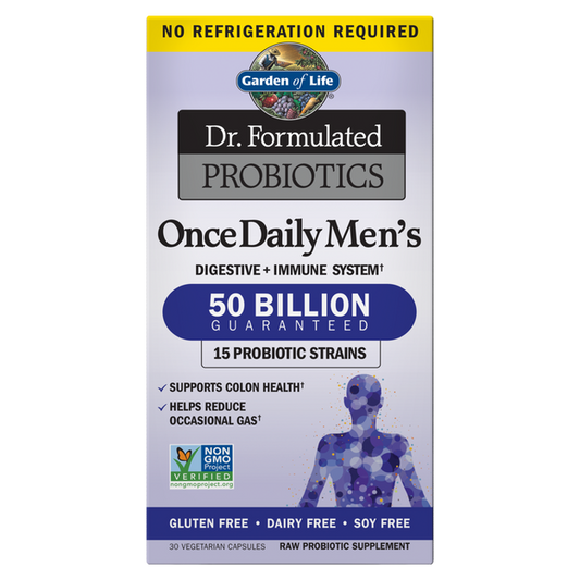 Garden of Life - Dr. Formulated Probiotics 50 billions for Men's - Once Daily 30Vcaps